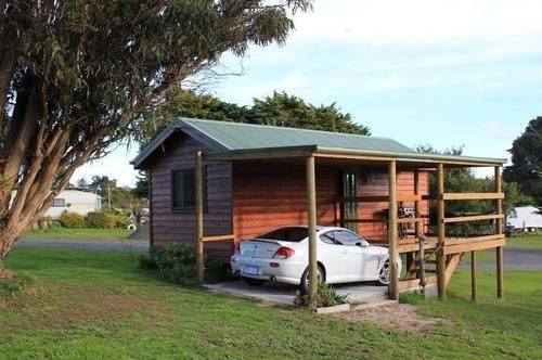 Abel Tasman Cabins Devonport Exterior photo